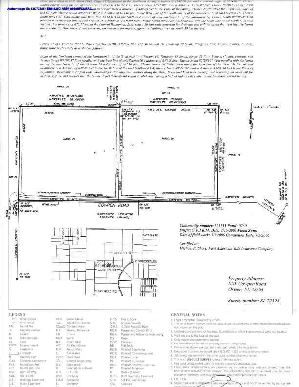 Picture of 895 Cowpen Road, Osteen FL 32764