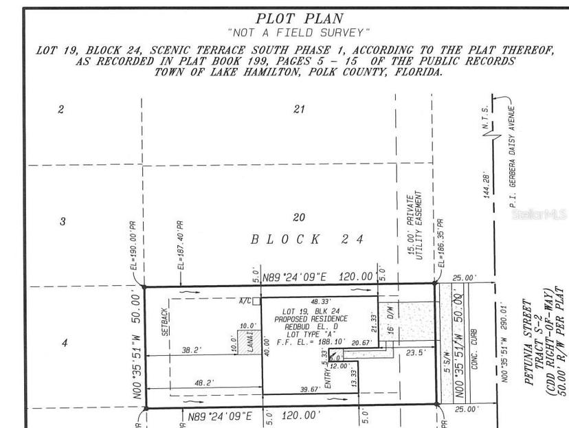 Picture of 4430 Petunia Street, Lake Hamilton FL 33851