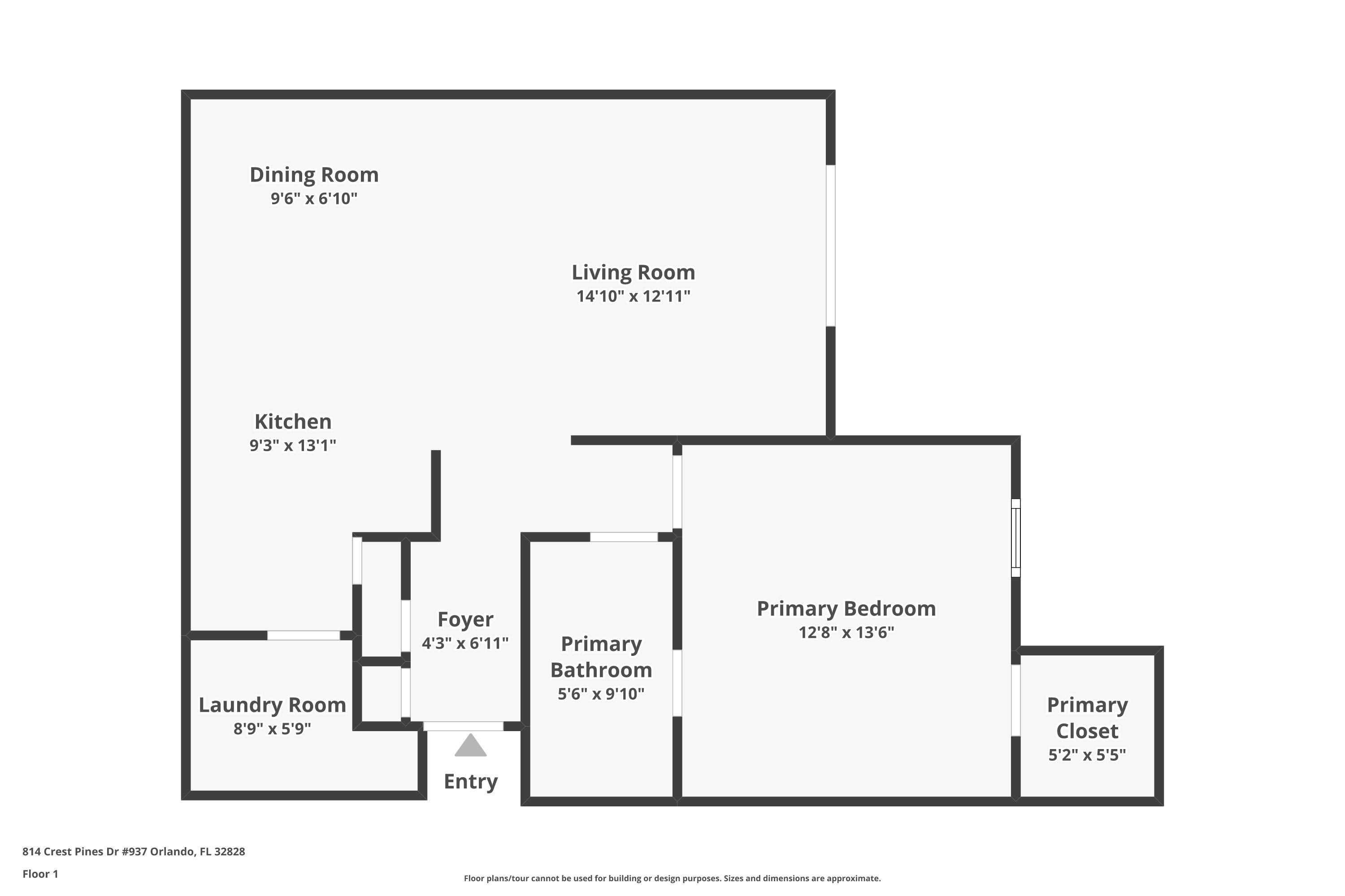 Picture of 814 Crest Pines Drive Unit 937, Orlando, FL 32828