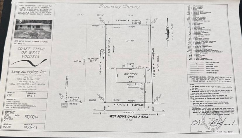 Picture of 818 W Pennsylvania Avenue, Deland FL 32720