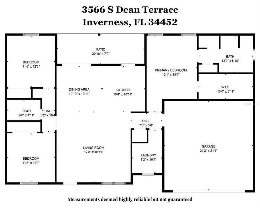 Picture of 3566 S Dean Terrace, Inverness FL 34452